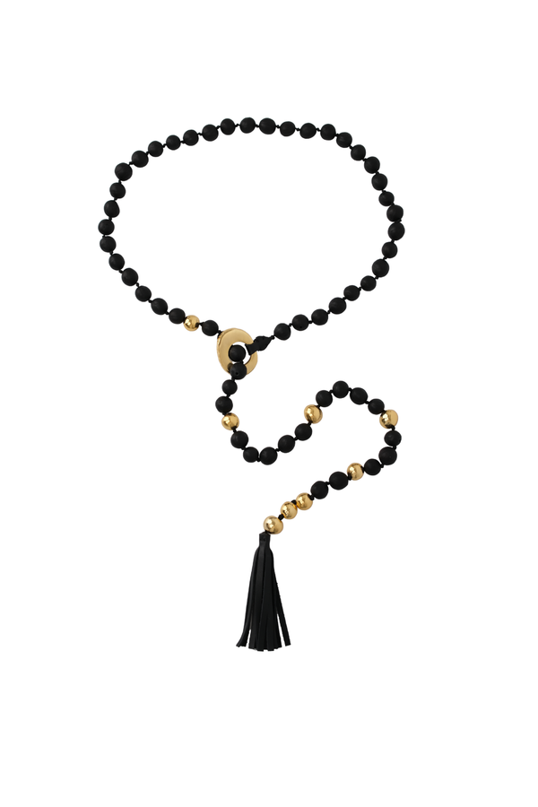 BOMBONA BELT ORO - NAPA NERO