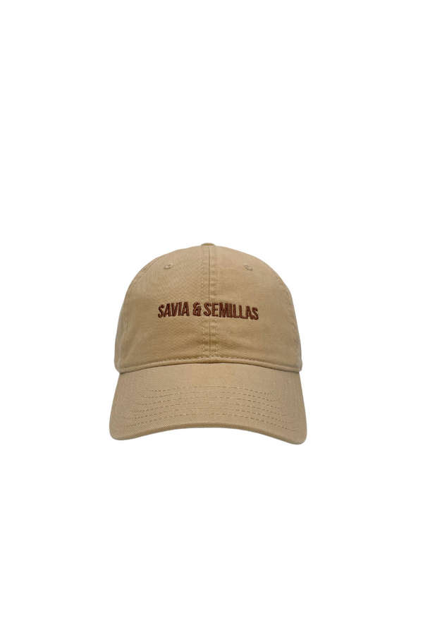 SAVIA Y SEMILLAS CAP - BEIGE