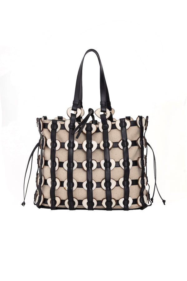 TAGUA SHOPPER — NAPA NERO NATURAL