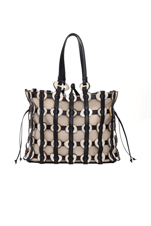 TAGUA SHOPPER — NAPA NERO NATURAL